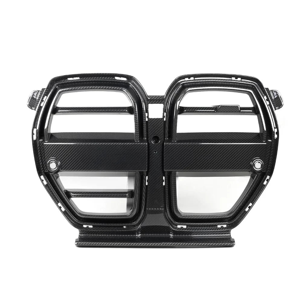 BMW M3/M4 SOOQOO SQ-V Carbon Fiber Front Grille (G80/G81/G82/G83) - SOOQOO Official Front Grille