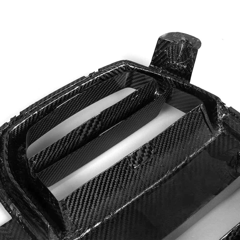 BMW M3/M4 SOOQOO SQ-V Carbon Fiber Front Grille (G80/G81/G82/G83) - SOOQOO Official Front Grille