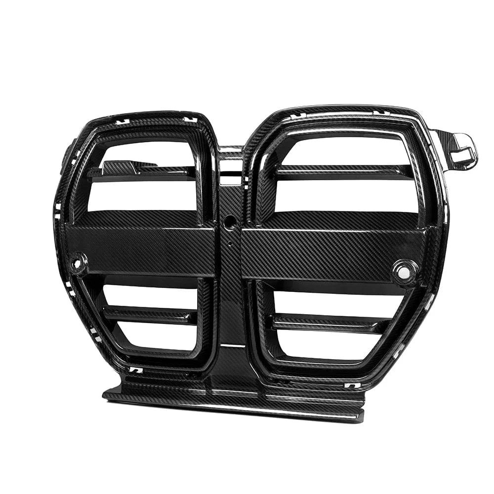 BMW M3/M4 SOOQOO SQ-V Carbon Fiber Front Grille (G80/G81/G82/G83) - SOOQOO Official Front Grille