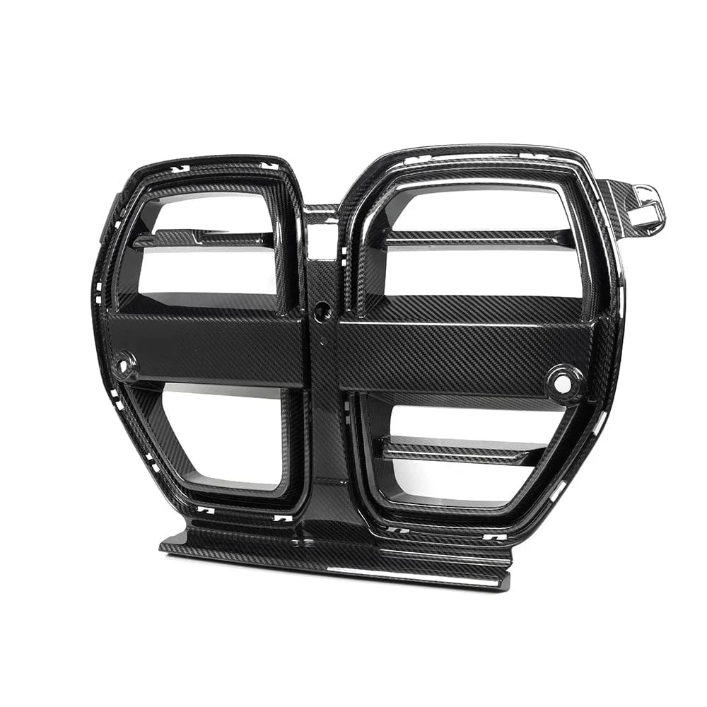 BMW M3/M4 SOOQOO SQ-V Carbon Fiber Front Grille (G80/G81/G82/G83) - SOOQOO Official Front Grille