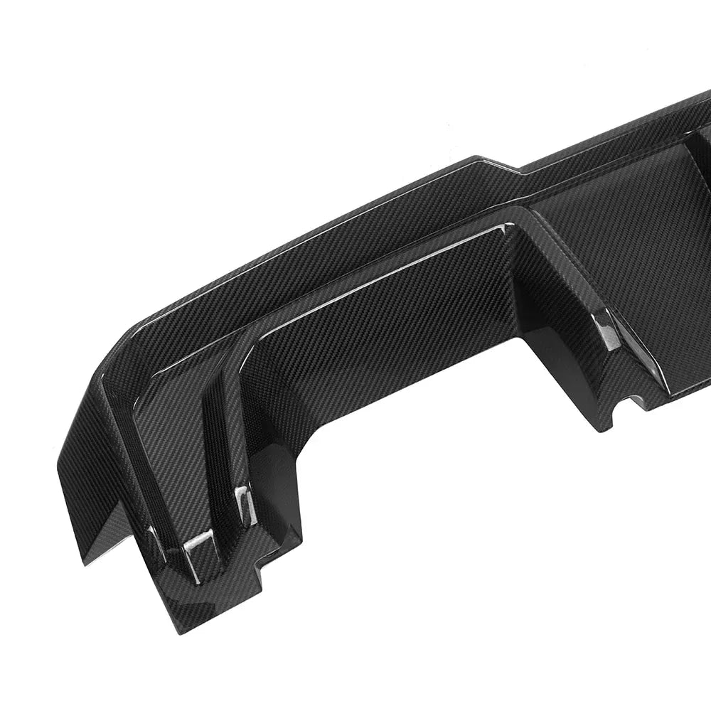 BMW M3/M4 SOOQOO V2 Carbon Fiber Rear Diffuser (G80/G81/G82/G83) - SOOQOO Official Rear Diffuser
