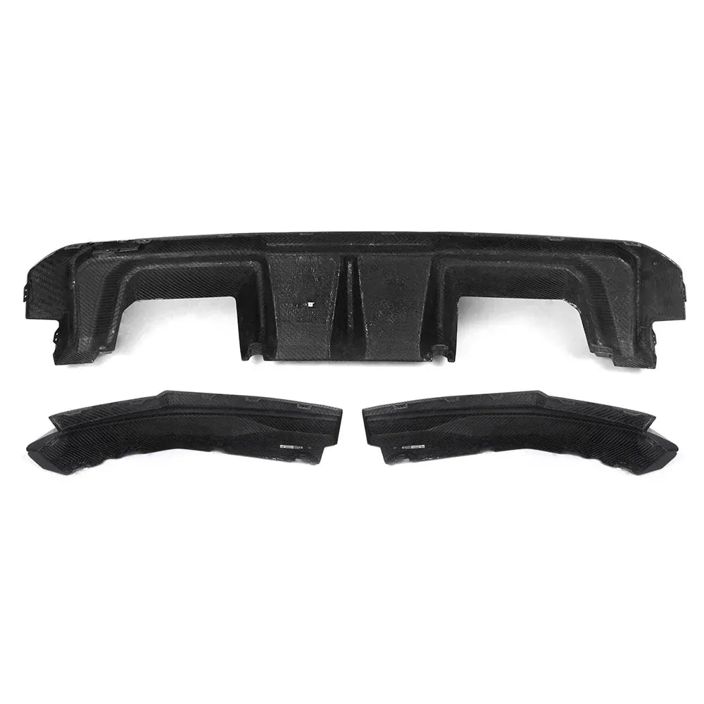 BMW M3/M4 SOOQOO V2 Carbon Fiber Rear Diffuser (G80/G81/G82/G83) - SOOQOO Official Rear Diffuser