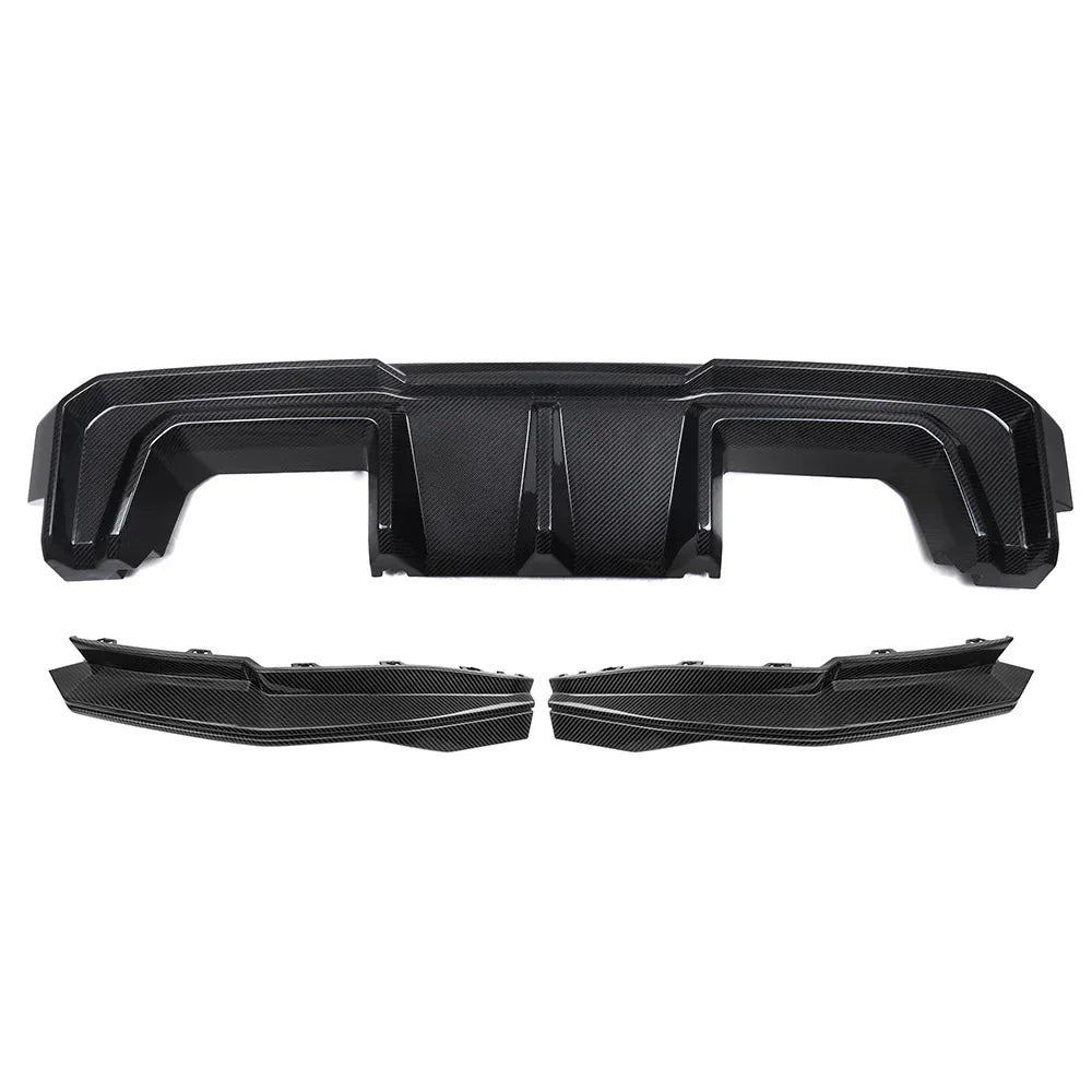 BMW M3/M4 SOOQOO V2 Carbon Fiber Rear Diffuser (G80/G81/G82/G83) - SOOQOO Official Rear Diffuser