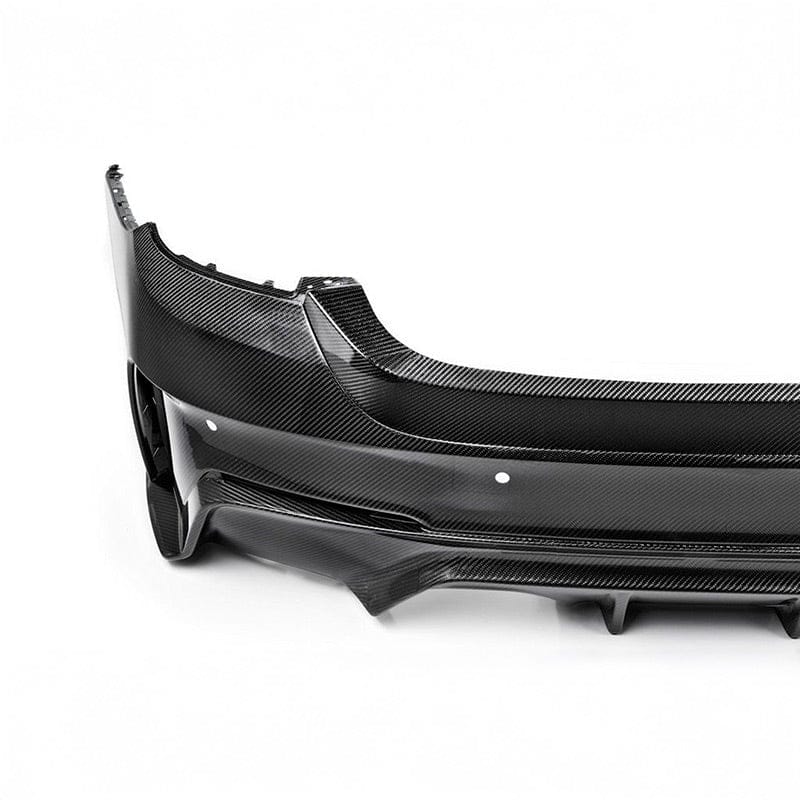 BMW M4 (F82/F83) 3D Design Style Full Carbon Fibre Rear Bumper - Twenty Two Tuning Rear Bumper Complete