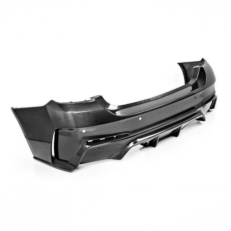 BMW M4 (F82/F83) 3D Design Style Full Carbon Fibre Rear Bumper - Twenty Two Tuning Rear Bumper Complete