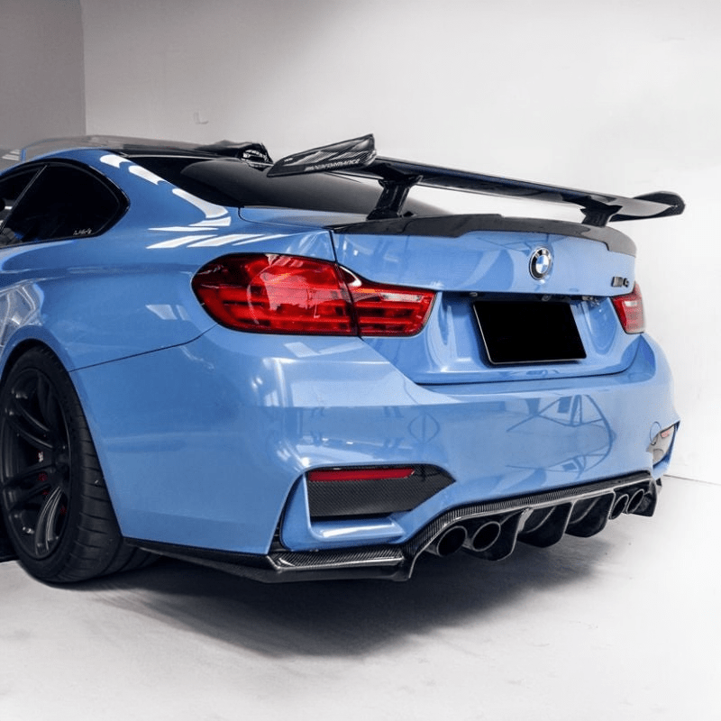 BMW M4 (F82/F83) M Performance Throughflow Style Carbon Fiber Rear Trunk Spoiler - Twenty Two Tuning Rear Spoiler