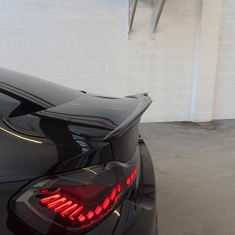 BMW M4 (F82) M4 Style Carbon Fibre Rear Trunk Spoiler - Twenty Two Tuning Rear Spoiler