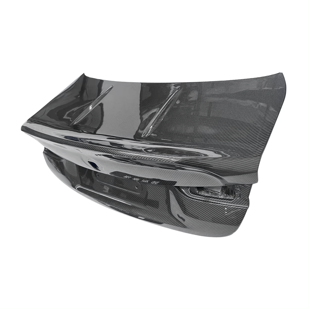 BMW M4 (G82) CSL Style Carbon Fibre Rear Trunk/Boot Lid Complete - Twenty Two Tuning Trunk/Boot Complete