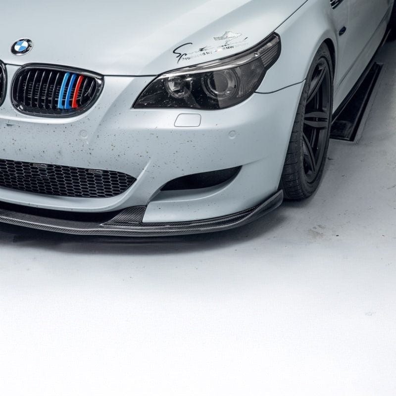 BMW M5 (E60) HAMMAN Style Carbon Fiber Front Lip Spoiler - Twenty Two Tuning Front Lip