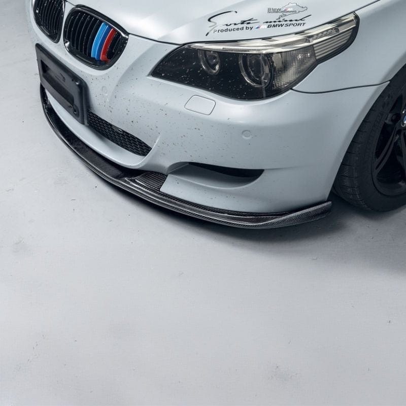 BMW M5 (E60) HAMMAN Style Carbon Fiber Front Lip Spoiler - Twenty Two Tuning Front Lip
