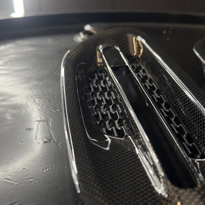 BMW M5 (F10) M Performance Style Carbon Fiber Fender Trim (Replacement) - Twenty Two Tuning Fender Trims