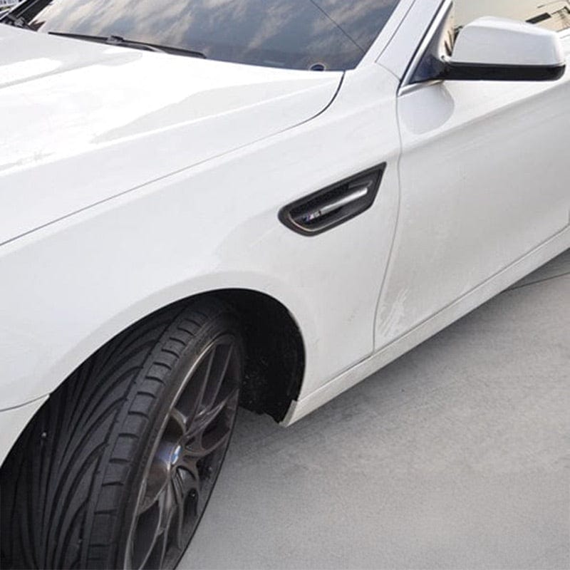 BMW M5 (F10) M Performance Style Carbon Fiber Fender Trim (Replacement) - Twenty Two Tuning Fender Trims