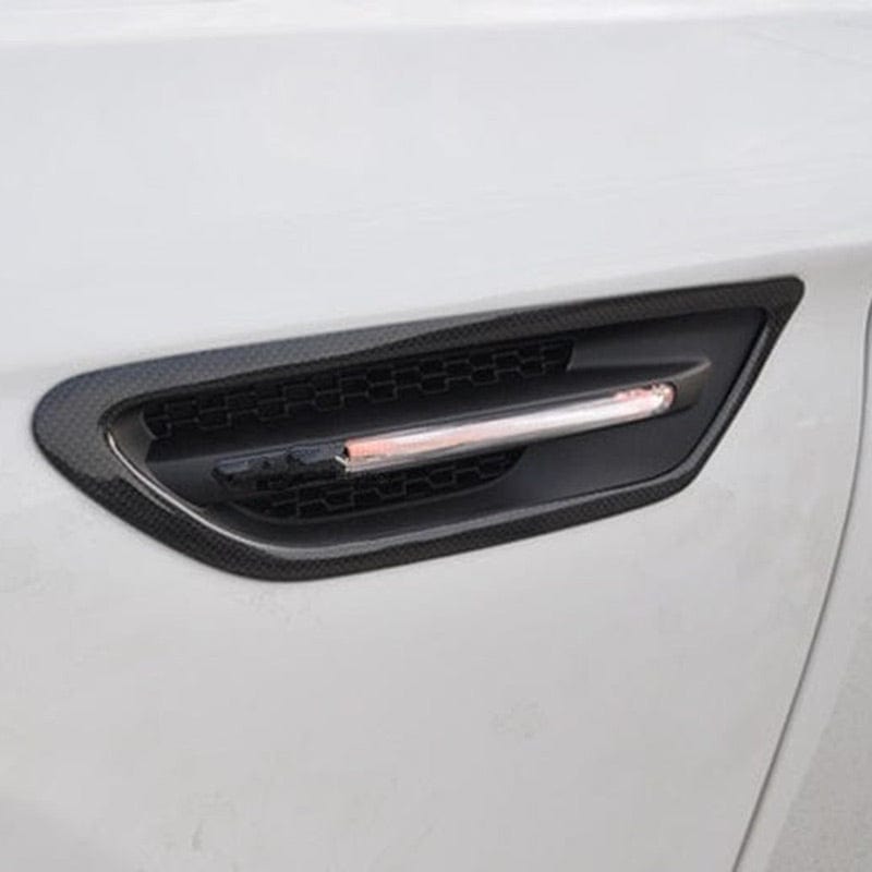 BMW M5 (F10) M Performance Style Carbon Fiber Fender Trim (Replacement) - Twenty Two Tuning Fender Trims