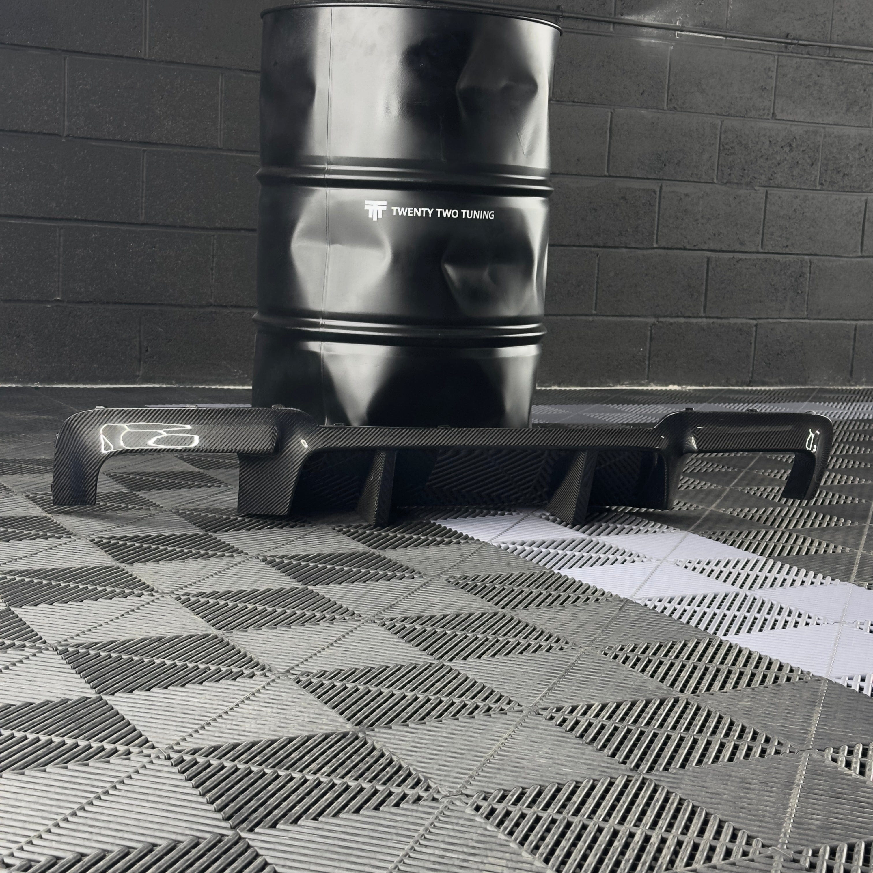 BMW M5 (F10) RKP Style Carbon Fiber Rear Diffuser - Twenty Two Tuning Rear Diffuser