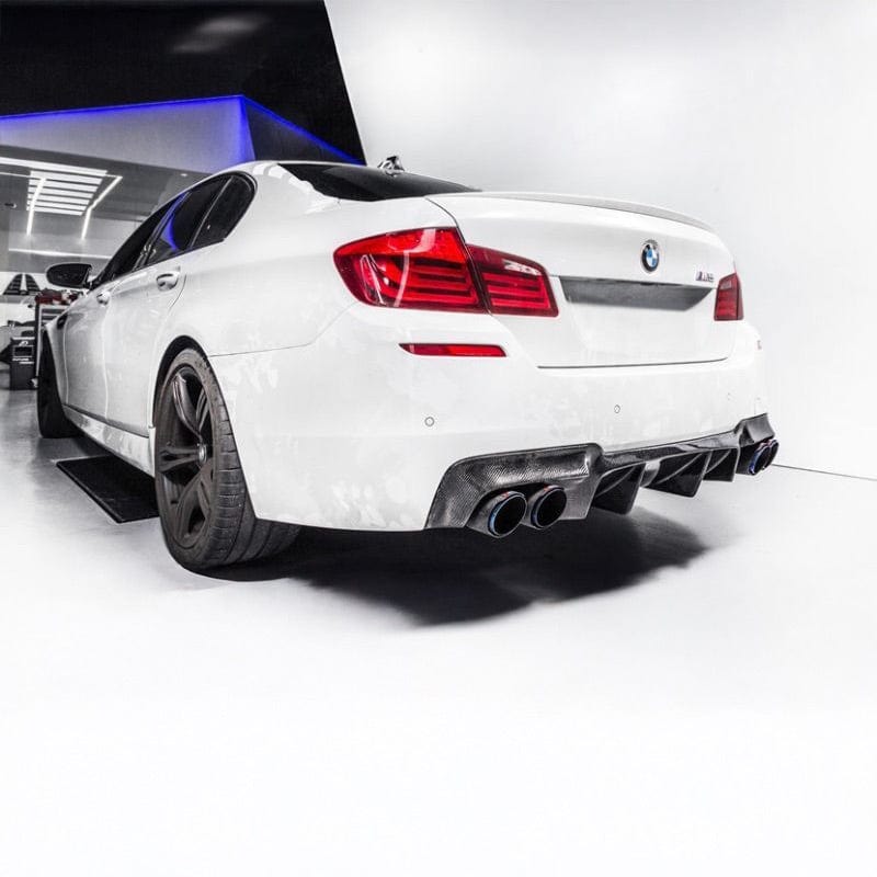 BMW M5 (F10) Vorsteiner Style Carbon Fibre Rear Diffuser - Twenty Two Tuning Rear Diffuser