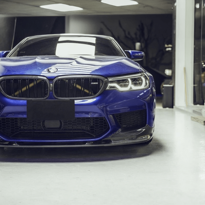 BMW M5 (F90) 3D Design Style Carbon Fibre Front Lip Spoiler - Twenty Two Tuning Front Lip