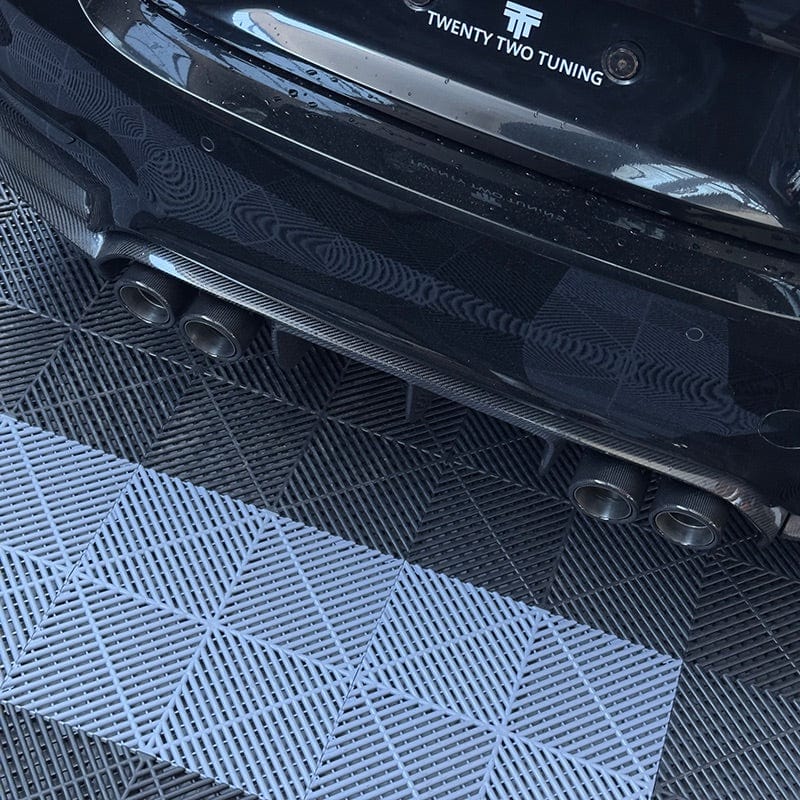 BMW M5 (F90) Akrapovic Style Carbon Fibre Exhaust Tips - Twenty Two Tuning Exhaust Tips