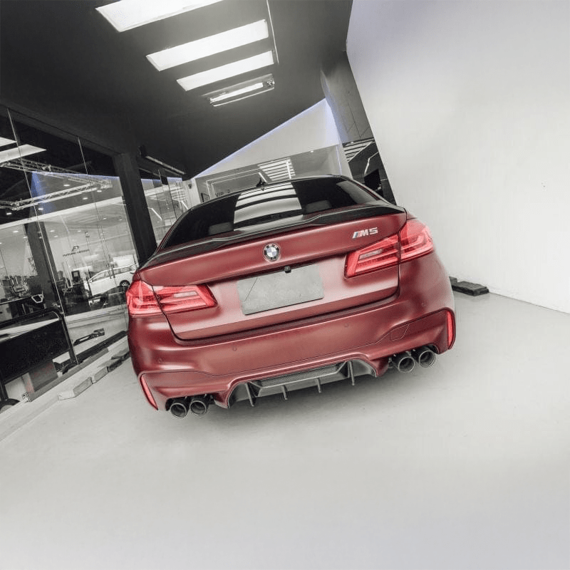 BMW M5 (F90) CS Style Carbon Fiber Rear Spoiler - Twenty Two Tuning Rear Spoiler