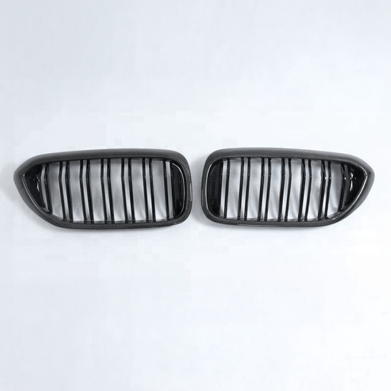 BMW M5 (F90) M Performance Style Carbon Fiber Front Grilles - Twenty Two Tuning Front Grille