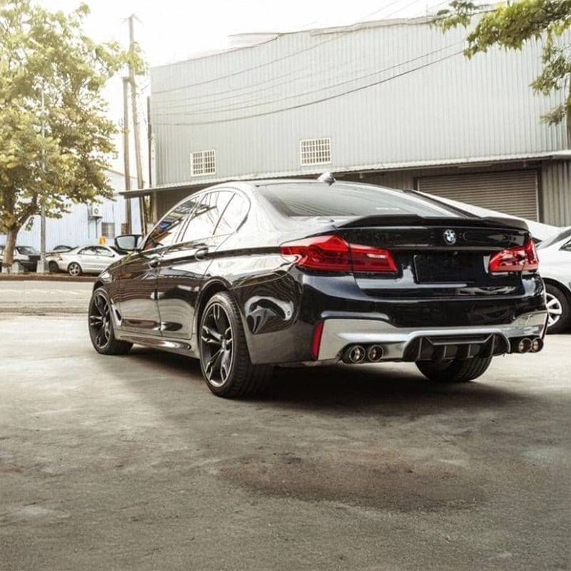 BMW M5 (F90) M Performance Style Carbon Fiber Rear Diffuser - Twenty Two Tuning Rear Diffuser