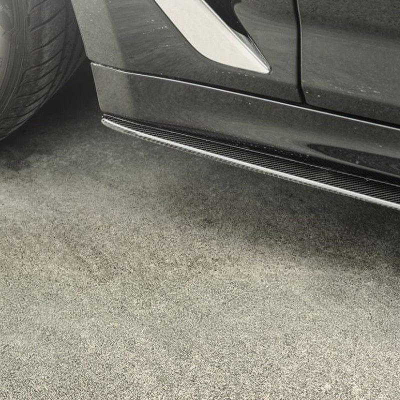 BMW M5 (F90) M Performance Style Carbon Fiber Side Skirts - Twenty Two Tuning Side Skirts