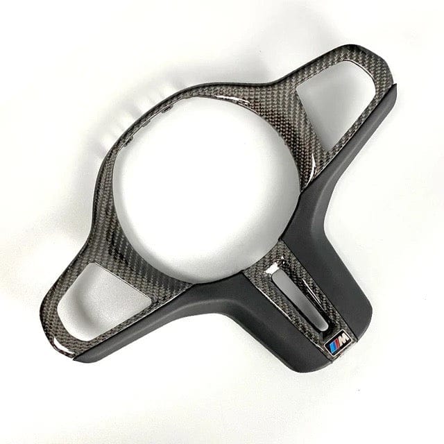 BMW M5 (F90) M Performance Style Carbon Steering Wheel Trim Replacement - Twenty Two Tuning Interior Parts & Accessories