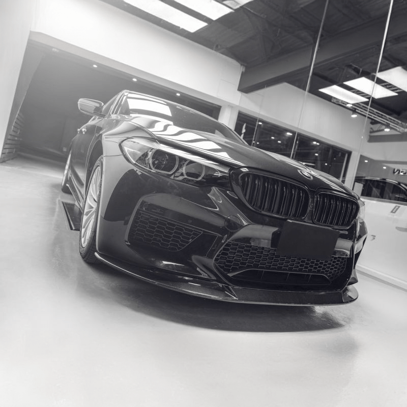 BMW M5 (F90N) Future Design Style Carbon Fibre Front Lip - Twenty Two Tuning Front Lip