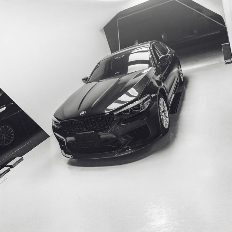 BMW M5 (F90N) Future Design Style Carbon Fibre Front Lip - Twenty Two Tuning Front Lip