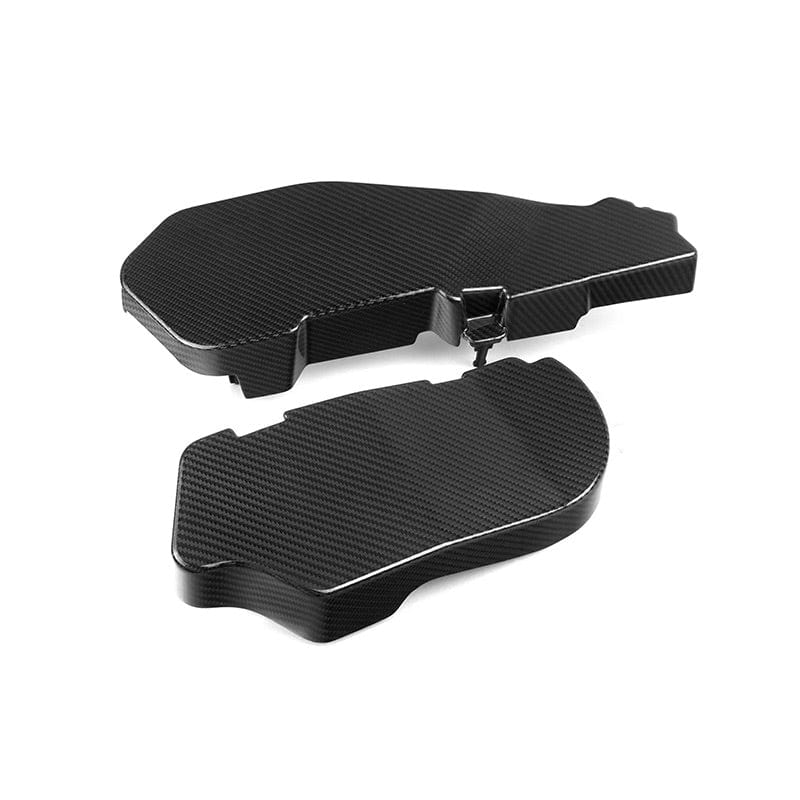 BMW M5 (G90/G99) OEM+ Style Carbon Fiber ECU Covers - Twenty Two Tuning Engine Bay