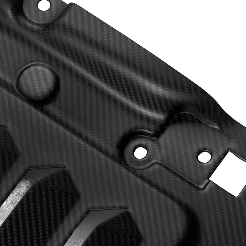 BMW M5 (G90/G99) OEM+ Style Carbon Fiber Oil Cooler Guard Cover - Twenty Two Tuning Engine Bay