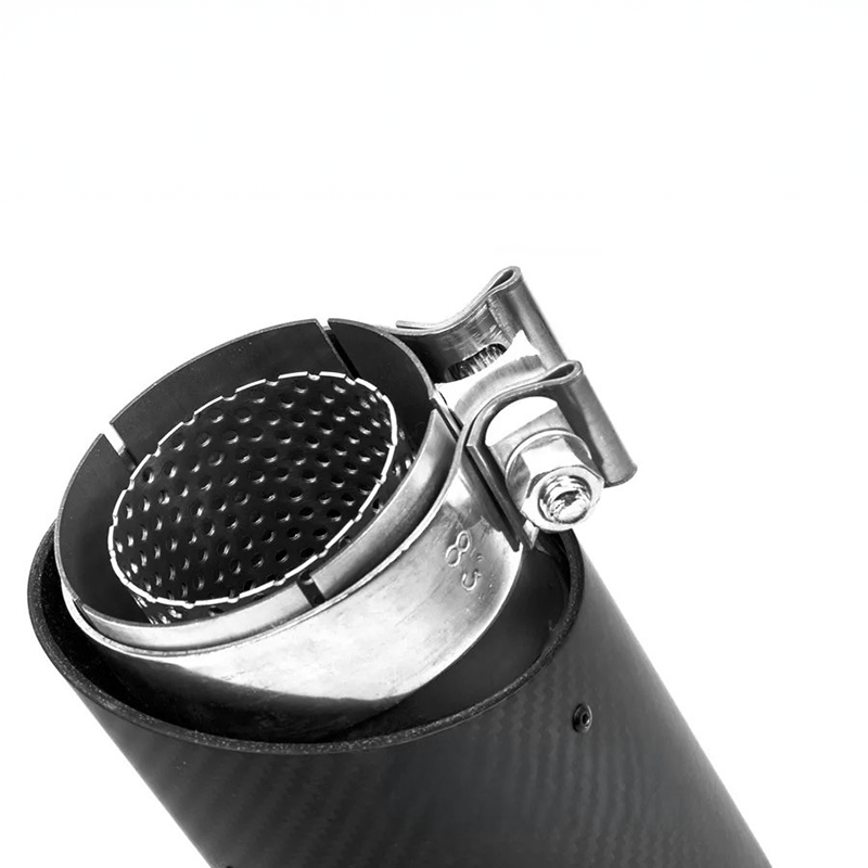 BMW M5 (G90/G99) Slash Cut Carbon Fibre Exhaust Tips - Twenty Two Tuning Exhaust Tips