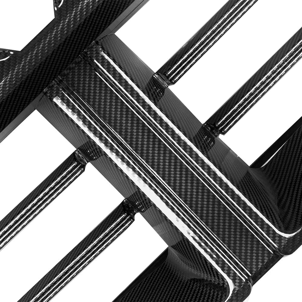 BMW M5 (G90/G99) SOOQOO Carbon Fiber Front Bumper Center Trim - SOOQOO Official Front Canards/Bumper Inserts