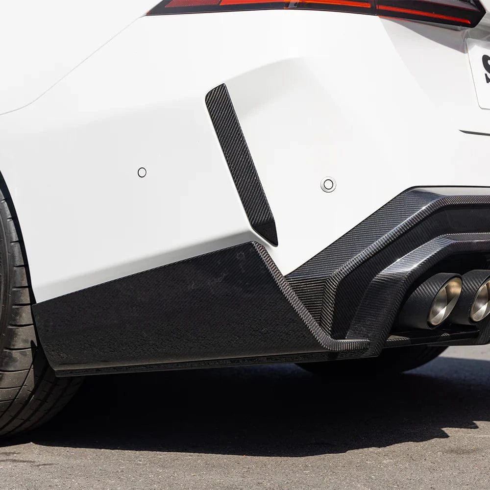 BMW M5 (G90/G99) SOOQOO Carbon Fiber Reflective Strips Cover Trim - SOOQOO Official Rear Canards