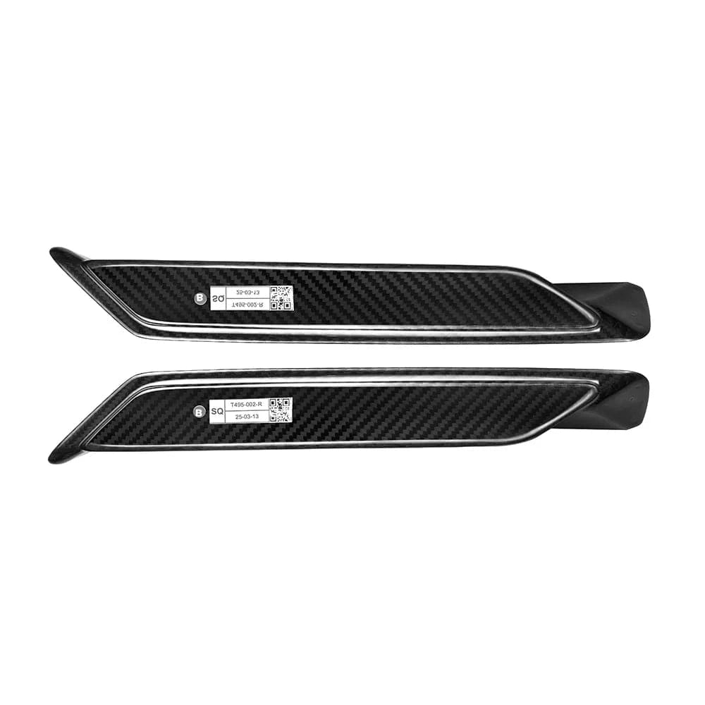 BMW M5 (G90/G99) SOOQOO Carbon Fiber Reflective Strips Cover Trim - SOOQOO Official Rear Canards