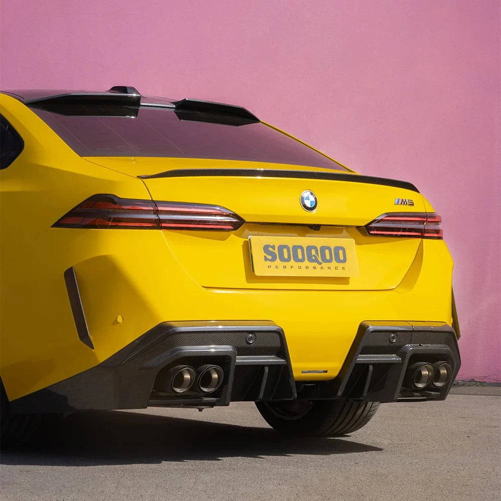 BMW M5 (G90/G99) SOOQOO Type-A Carbon Fiber Rear Diffuser - SOOQOO Official Rear Diffuser