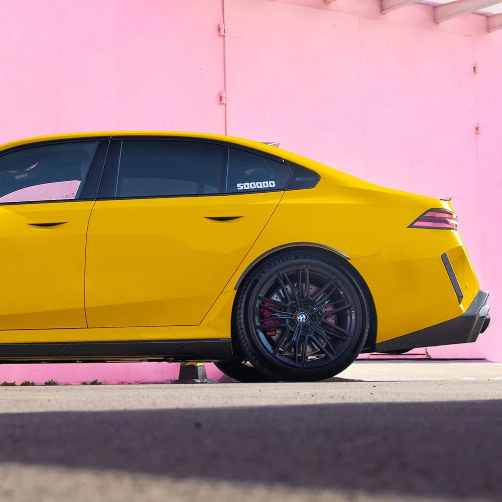 BMW M5 (G90/G99) SOOQOO Type-A Carbon Fiber Side Skirts - SOOQOO Original Side Skirts