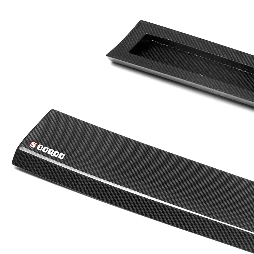 BMW M5 (G90/G99) SOOQOO Type-A Carbon Fiber Side Skirts - SOOQOO Original Side Skirts