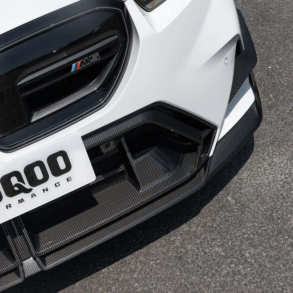 BMW M5 (G90/G99) SOOQOO V2 Carbon Fiber Front Lip Spoiler - SOOQOO Official Front Lip