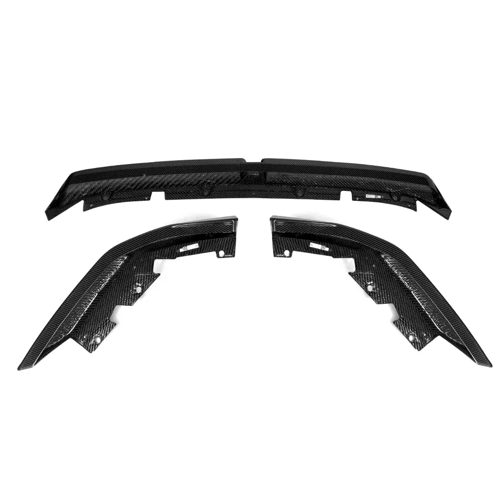 BMW M5 (G90/G99) SOOQOO V2 Carbon Fiber Front Lip Spoiler - SOOQOO Official Front Lip
