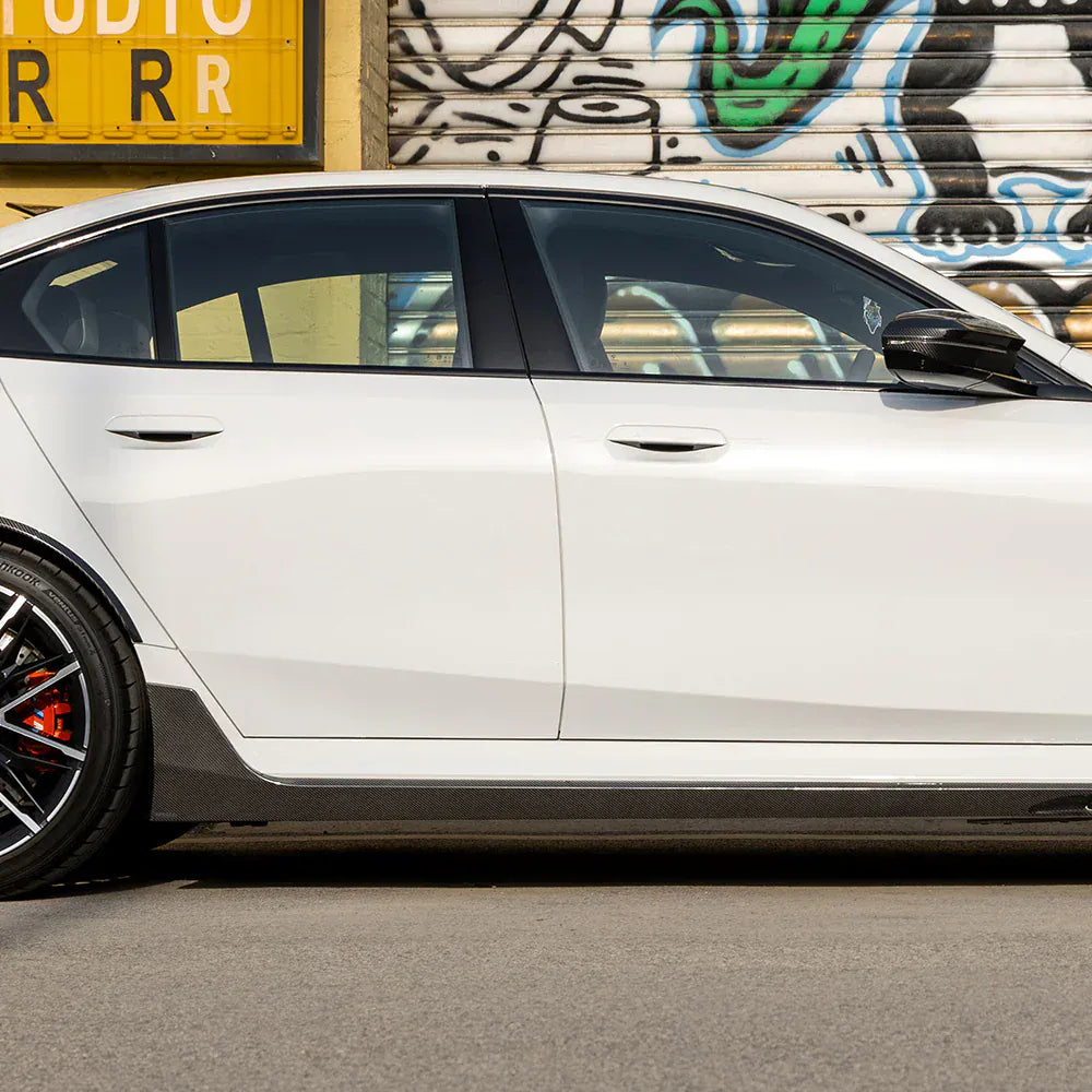 BMW M5 (G90/G99) SOOQOO V2 Carbon Fiber Side Skirts - SOOQOO Official Side Skirts