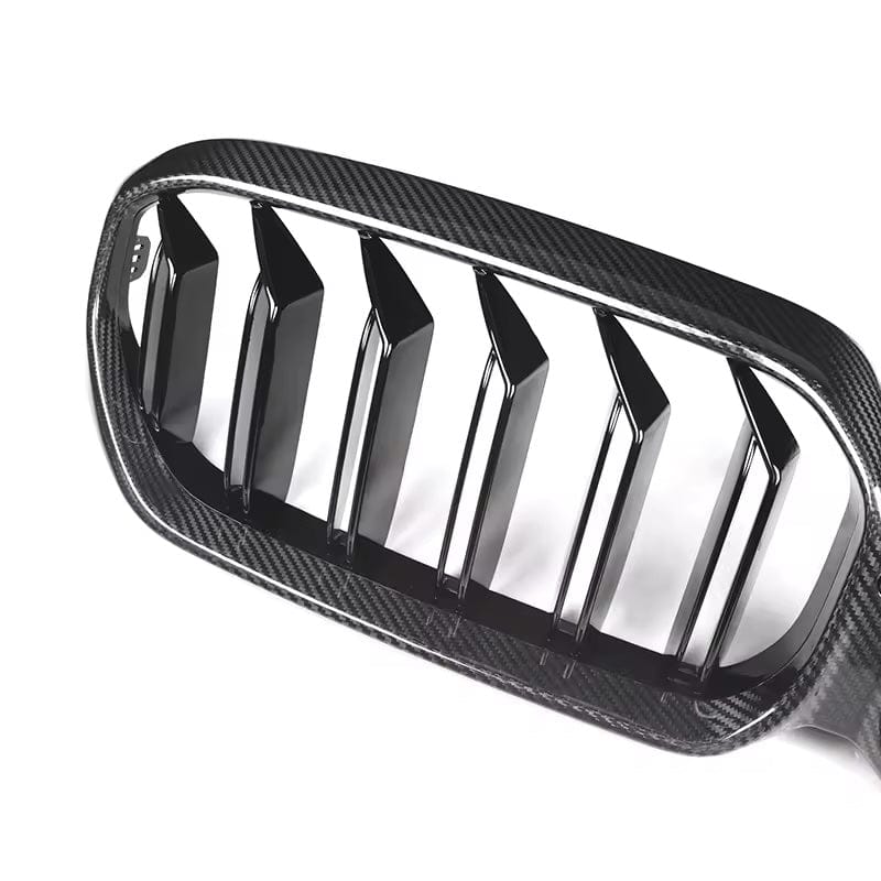 BMW M5 LCI (F90/F90N) OEM+ Carbon Fibre Replacement Grille - Twenty Two Tuning Front Grille
