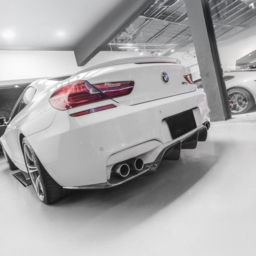 BMW M6 (F06/F12/F13) Vorsteiner Style Carbon Fibre Rear Diffuser - Twenty Two Tuning Rear Diffuser