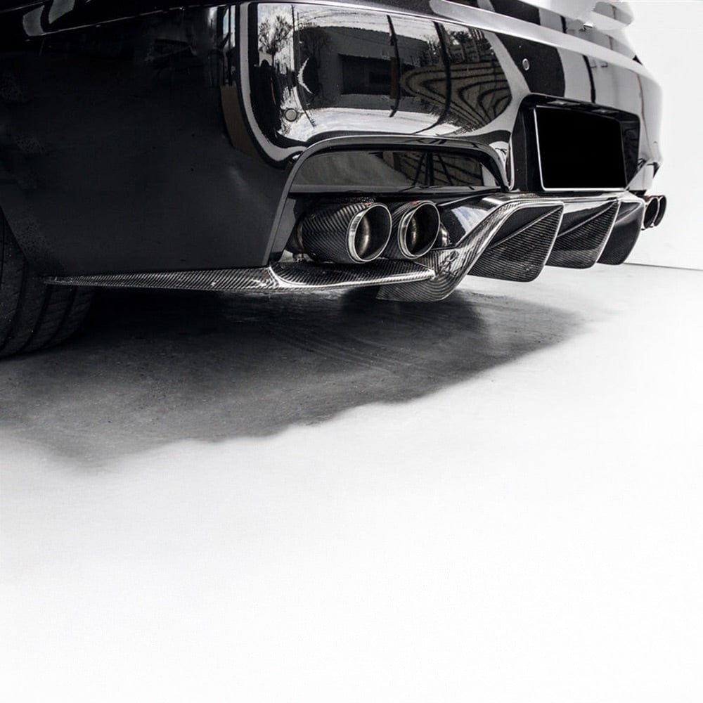 BMW M6 (F06/F12/F13) Vorsteiner Style Carbon Fibre Rear Diffuser - Twenty Two Tuning Rear Diffuser