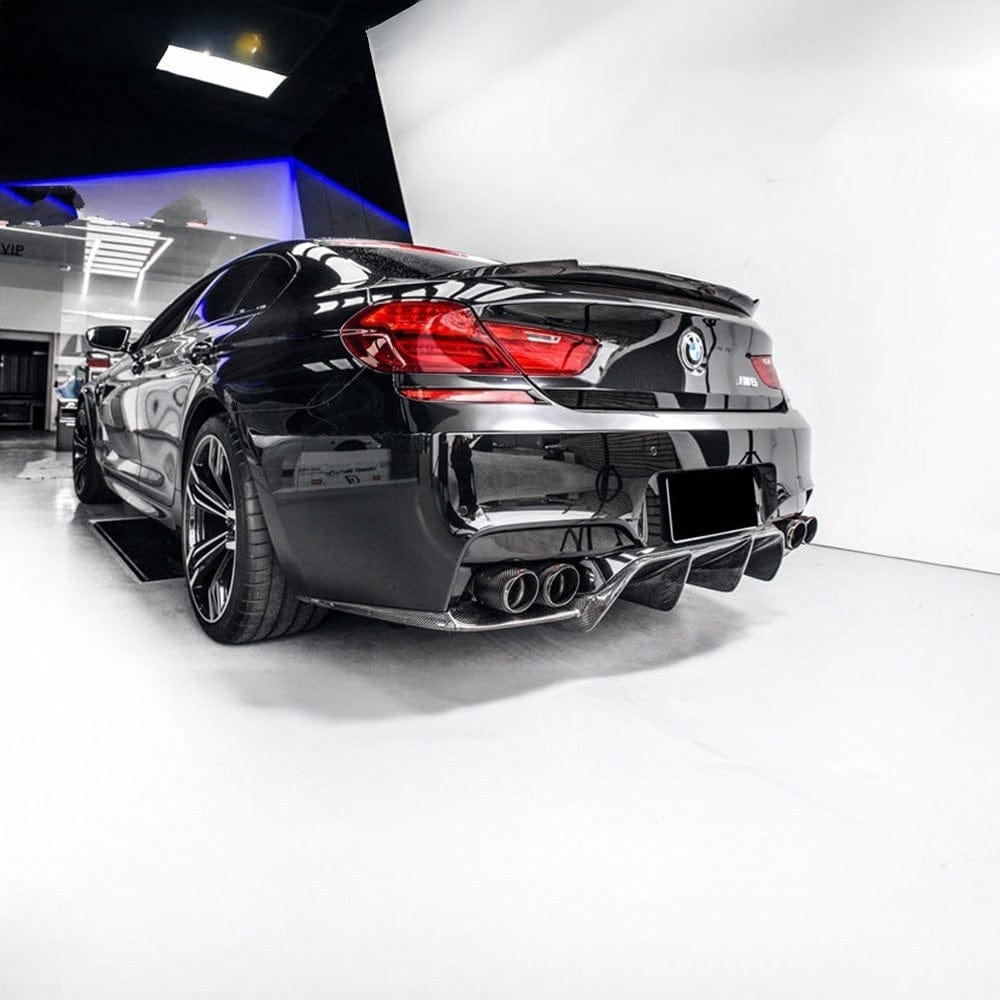 BMW M6 (F06/F12/F13) Vorsteiner Style Carbon Fibre Rear Diffuser - Twenty Two Tuning Rear Diffuser