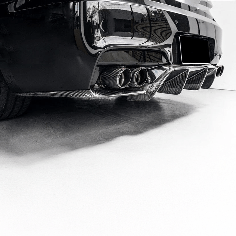 BMW M6 (F06/F12/F13) Vorsteiner Style Carbon Fibre Rear Diffuser - Twenty Two Tuning Rear Diffuser