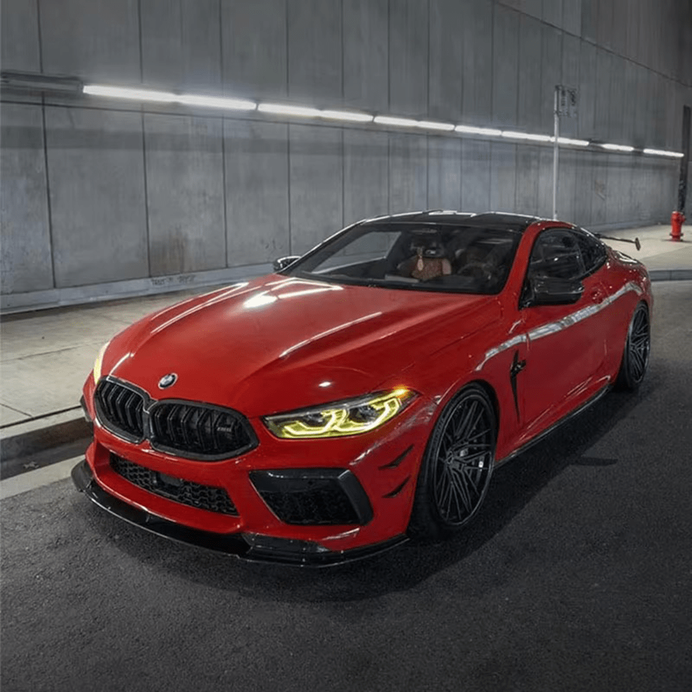 BMW M8 (F91/F92/F93) CSL Yellow DRL Headlight Module Replacements (Laser Headlight) - EXL Design DRLs