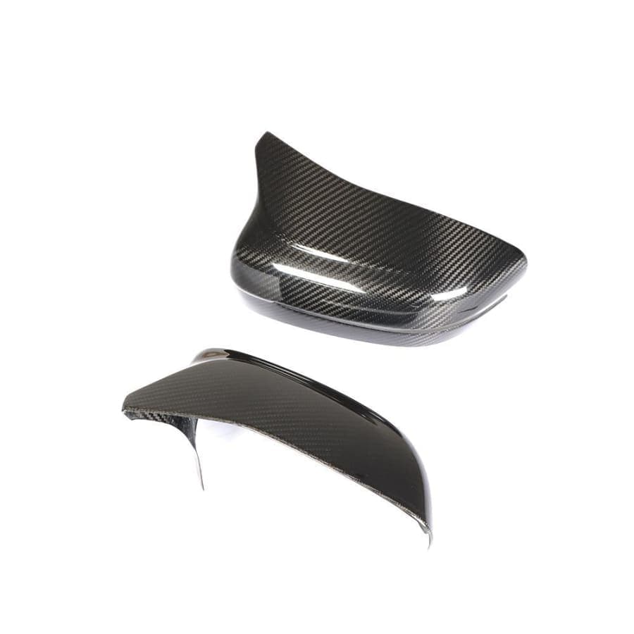 BMW M8 (F91/F92/F93) M Performance Style Stick-On Carbon Fibre Mirror Covers - Twenty Two Tuning Mirror Covers