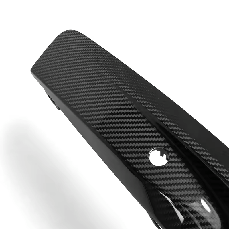 BMW M8 (F91/F92/F93) OEM+ Carbon Fibre Upper Bumper Trims - Twenty Two Tuning Front Canards/Bumper Inserts