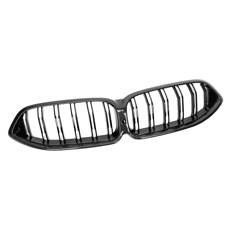 BMW M8 (F91/F92/F93) OEM+ Style Carbon Fibre Front Grilles - Twenty Two Tuning Front Grille