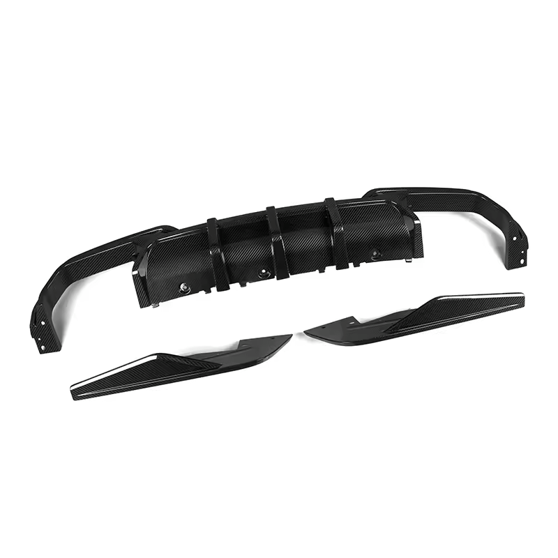 BMW M8 (F91/F92/F93) SOOQOO Carbon Fibre Rear Bumper Diffuser - SOOQOO Rear Diffuser